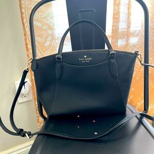 Kate Spade satchel black, EUC, like new